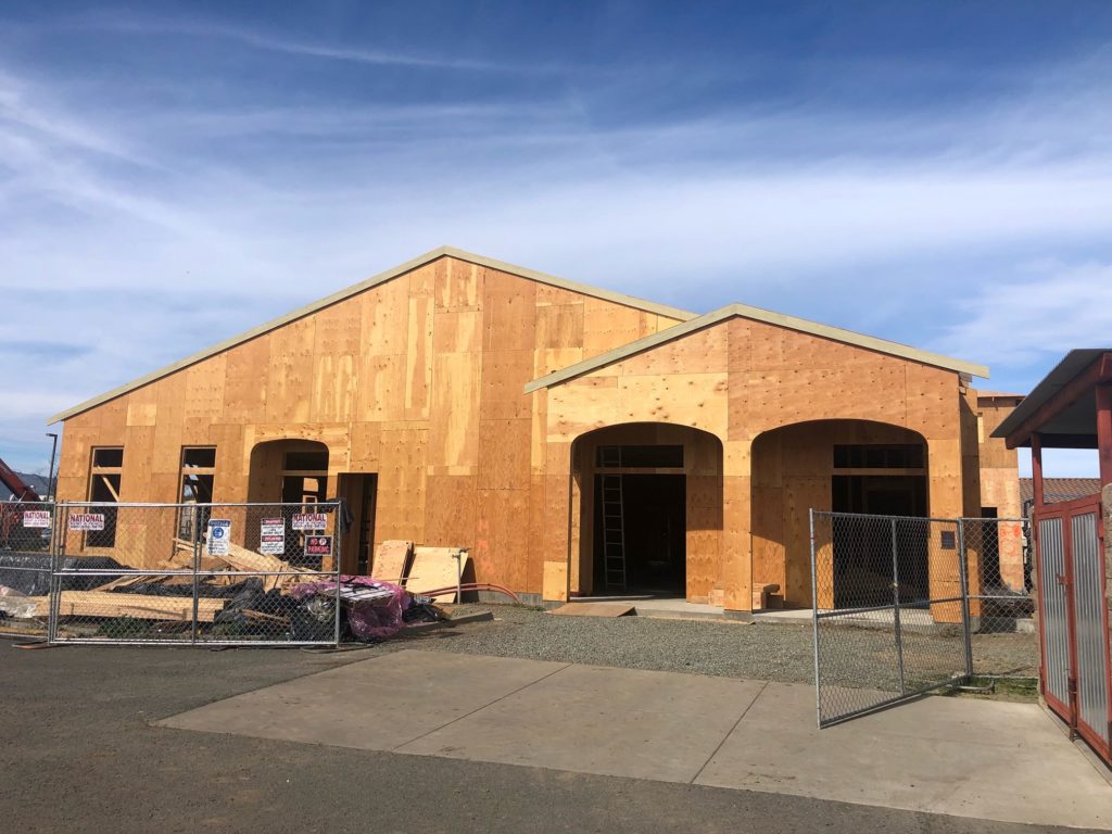 Dining Hall construction